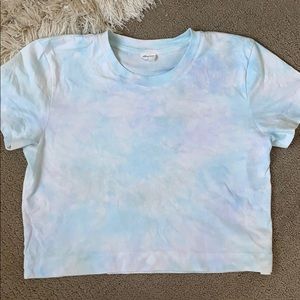 Aritzia tie dye shirt